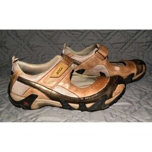 ECCO Women’s 7–7.5 EU 38 Brown Sport Sandals Mary Jane Walking Shoes